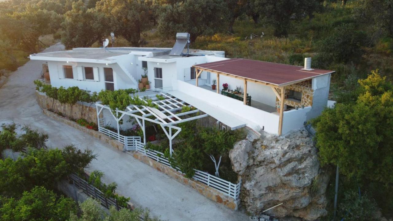 Mano'S House Villa Triópetra Kültér fotó